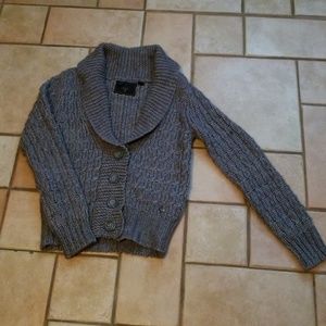 Guess Cardigan Button Up Sweater Alpaca Wool Warm